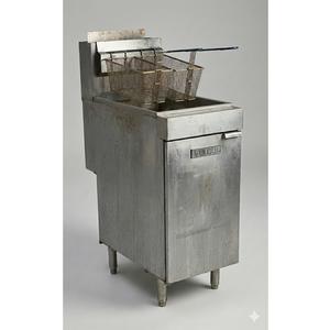 Used Vulcan Freestanding Nat Gas 40lb Fryer - LG400-1 
