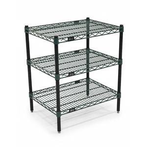 Used Quantum Storage Systems Green Epoxy-Coated Wire Shelf 18x24 Used Quantum Storage Systems Green Epoxy-Coated Wire Shelf 18x24