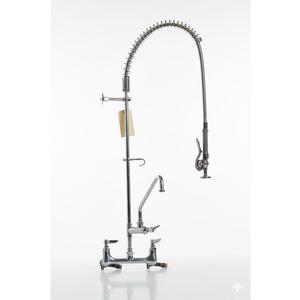 Used 8in Pre-Rinse Faucet Wall Mount Used 8in Pre-Rinse Faucet Wall Mount