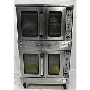 Used Southbend Bronze Double Deck Standard Depth Gas Convection Oven - Nat - BGS/22SC