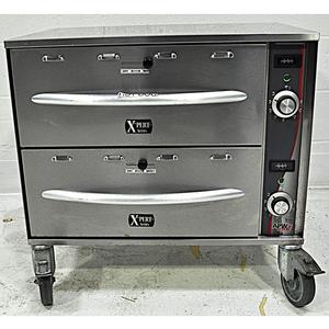 Used apw wyott Wyott X*PERT Countertop Double Drawer Holding Food Warmer 900W - HDDI-2 Used apw wyott Wyott X*PERT Countertop Double Drawer Holding Food Warmer 900W - HDDI-2