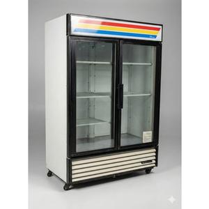 Used True 2-Door Commercial Glass Door Merchandiser Cooler - GDM-49