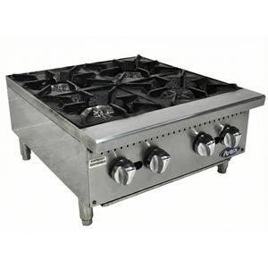 Used Atosa ACHP-4 CookRite 24" Four Burner Gas Countertop Hot Plate