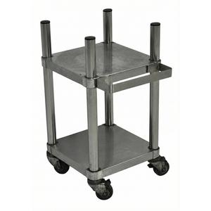 Used GSW USA 15in x 15in Stainless Steel Mobile Rice Warmer Cart - ES-RC15 