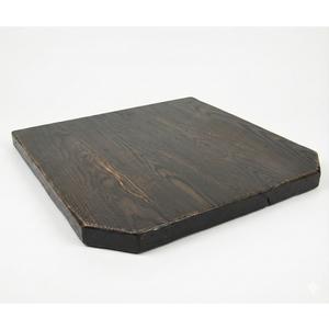 Used 24x24 Square Black Bisto Wood Table Top 