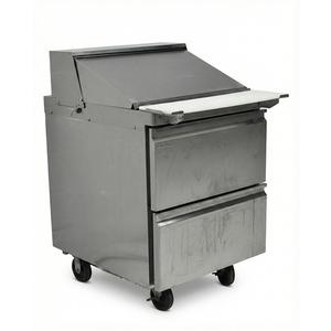 Used Delfield D4427NP-12M-JM3 27in 2-Drawer Mega Top Prep Table 