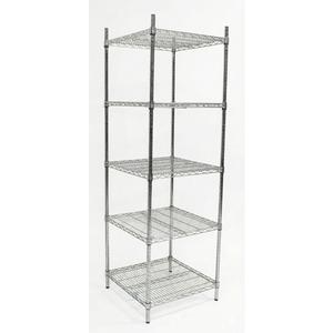 Used Metro 5N517C 24in x 24in x 75in Wire Shelving Rack 