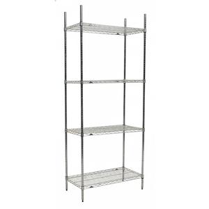 Used Metro 4-Tier Wire Rack 36x18x87 