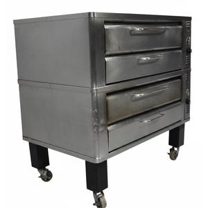 Used Blodgett 691P Double Pizza Deck Oven Natural Gas - 100,000 BTU