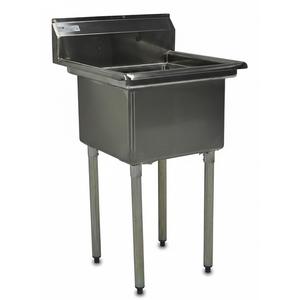 Used Falcon Food Service E1C-1818-0 Stainless Steel Single Basin Commercial Sink