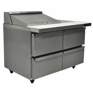 Used Continental Refrigerator SW48-12M 48" Mighty Top 4-Drawer Prep Table