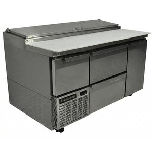 Used Continental Refrigerator CPA60 60in Pizza Prep Table with Refrigerated Base Used Continental Refrigerator CPA60 60in Pizza Prep Table with Refrigerated Base