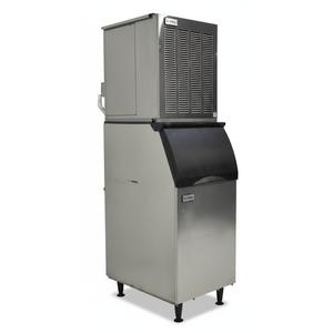 Used Ice-O-Matic GEM0450A5/B42PSC Pearl Nugget Ice Machine 464 Lb/Hour with 351lb Storage Bin 