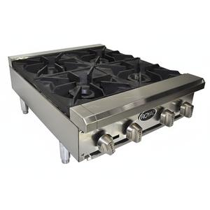 Pre-Owned Royal Range RHP-24-4 24" Countertop Gas 4 Burner, 120,000 BTU