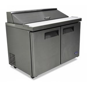 Used Atosa MSF8302GR 48in Double Door Sandwich/Salad Prep Table 