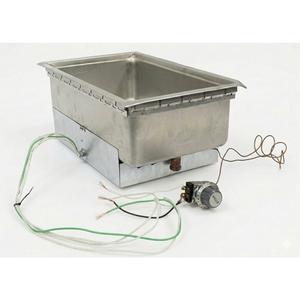 Used Wells SS-206TD Built-In 12inx20in Hot Food Well with Drain Used Wells SS-206TD Built-In 12inx20in Hot Food Well with Drain
