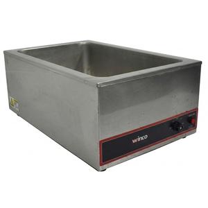 Used Winco FW-S500 Electric Full Size Countertop Food Warmer 1200W 