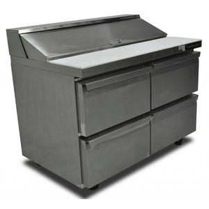 Used Continental Refrigerator SW48-12M 48" Mighty Top 4-Drawer Prep Table
