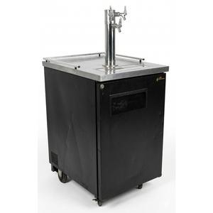 Used True TDD-1 Single Keg Direct Draw Beer Cooler - Black