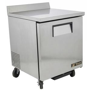 Used True TWT-27 6.5 Cu.Ft Stainless 27in Work Top Cooler W/ Backsplash