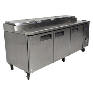 Used Atosa MPF8203 93" 3-Drawer Triple Door Pizza Prep Table