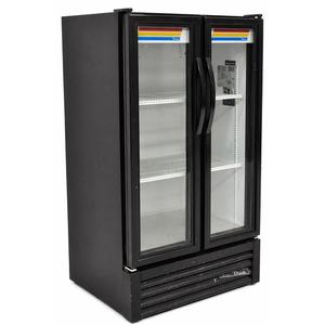 Used True GDM-30-HC-LD Glass Two Door Reach-In Refrigerator Merchandiser