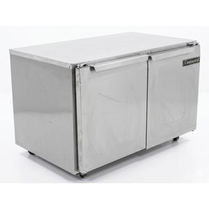 Used Continental Refrigerator DLUC-48-SS 48" Two Door Undercounter Cooler