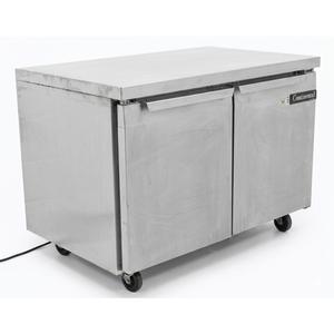 Used Continental Refrigerator SWF48 48" Two Door Undercounter Freezer