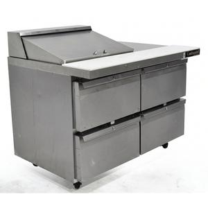 Used Continental Refrigerator SW48-12M 48in Mighty Top 4-Drawer Prep Table 