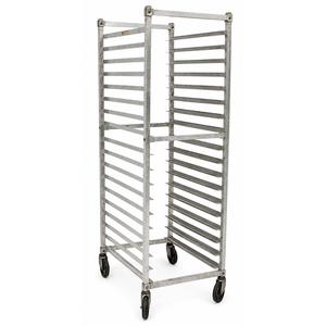 Used 4H1170 SPG Aluminum 18-Tier Mobile Sheet Pan Rack 