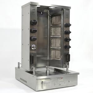 Used Attias Oven GRY-8 Vertical 8-Burner Gas Gyro Shawarma Broiler - 145K BTU Used Attias Oven GRY-8 Vertical 8-Burner Gas Gyro Shawarma Broiler - 145K BTU