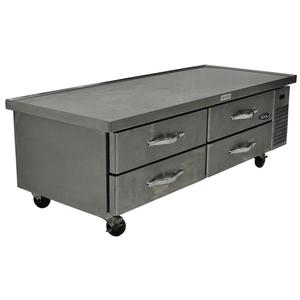 Used Kool-It KCB 74M 74" Refrigerated Chef Base