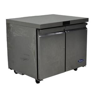 Used Atosa AUR36SD 36" 2-Door Undercounter Refrigerator
