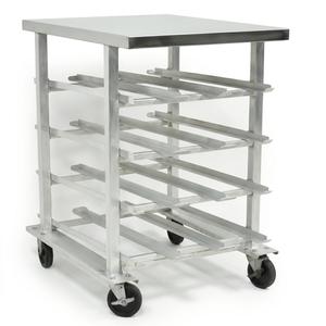 Used Winholt CR72S/S 48-Can Mobile Can Rack w/ Worktop