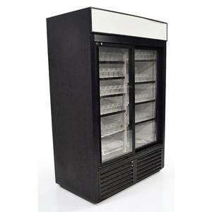 Used Q.B.D. Cooling Systems 800011207 2-Door Glass Commercial Refrigerated Merchandiser