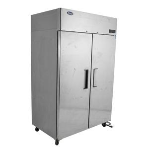 Used Atosa MBF8002GR Stainless 2-Door Reach-In Freezer