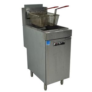 Used Vulcan 1VEG50M 50lb Natural Gas Floor Fryer Used Vulcan 1VEG50M 50lb Natural Gas Floor Fryer