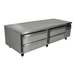Used Continental Refrigerator D84GN 84in 4-Drawer Refrigerated Chef Base Cooler Used Continental Refrigerator D84GN 84in 4-Drawer Refrigerated Chef Base Cooler