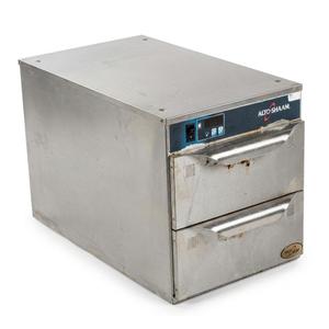 Used Alto-Shaam 500 2D 2-Drawer Food Warming Cabinet Halo Heat 120V 