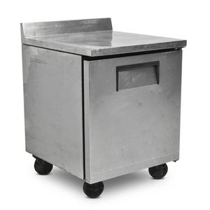 Used True TWT-27F-HC 27" Solid Door Worktop Freezer w/ 3" Backsplash