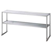 Green World by Turbo Air 72"W S/s Table Mounted Double Overshelf - TSOS-6R