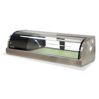 Hoshizaki Refrigerated Sushi Display Case 47in countertop Stainless - HNC-120BA 