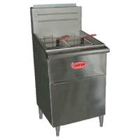 Entree Commercial 70lb Natural Gas Deep Fryer w/ Two Fry Baskets - F5-N