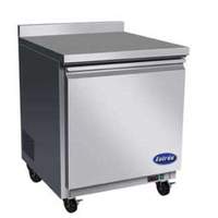 Entree Commercial Cooler 6.5 Cu.Ft Work Top Stainless Refrigerator - WTR27