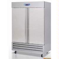 Migali Commercial 49 Cu.Ft Stainless Refrigerator Reach-In Cooler - G3-2R