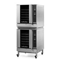 Moffat Gas Full Size Convection Oven Double Stack w/ Mobile Stand - G32D5/2C