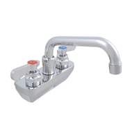 BK Resources OptiFlow Solid Body Faucet With 8in Swing Spout - BKF-4SM-8-G 
