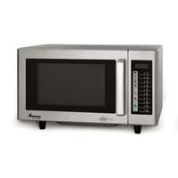 Amana 1000w Commercial Microwave Oven S/s Interior Low Volume - RMS10TS