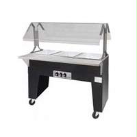 Supreme Metal 4 Well Dry Electric Hot Food Table for Pre-Cooked Foods - B4-***-B