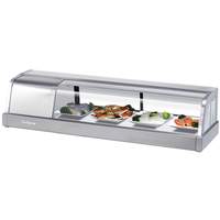 Turbo Air 50in Refrigerated Sushi Display Case Stainless Steel - SAK-50-N